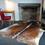 Tapete em pele de Vaca